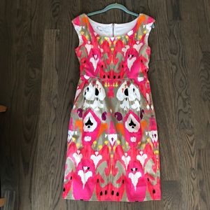 Ikat print dress